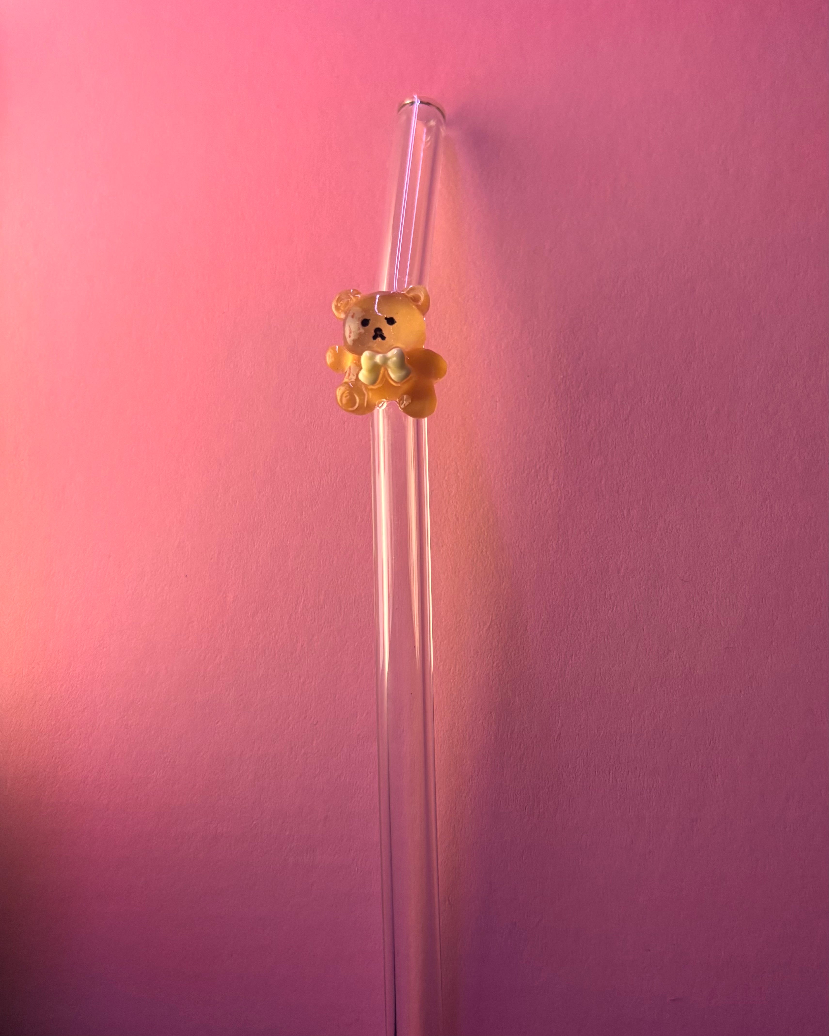 Teddy Bear Straw