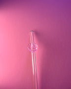 Pink Seashell Straw