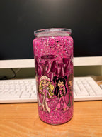16oz Glass Snowglobe ( Pre Mades )