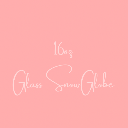 16oz Glass Snowglobe